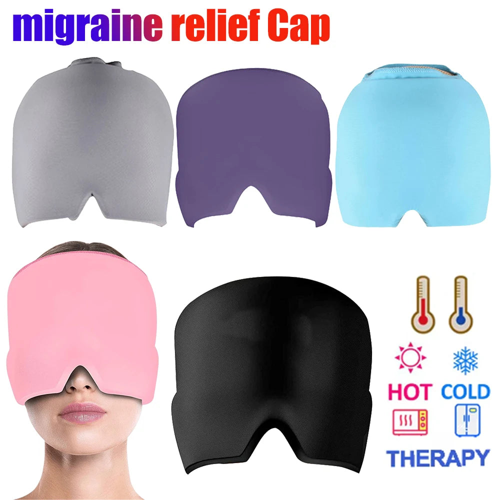 Cold Compress Migraine Therapy Gel Cap. 